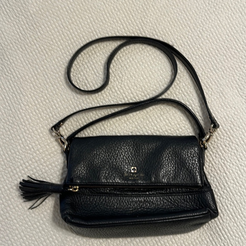 Kate Spade Black Leather Purse